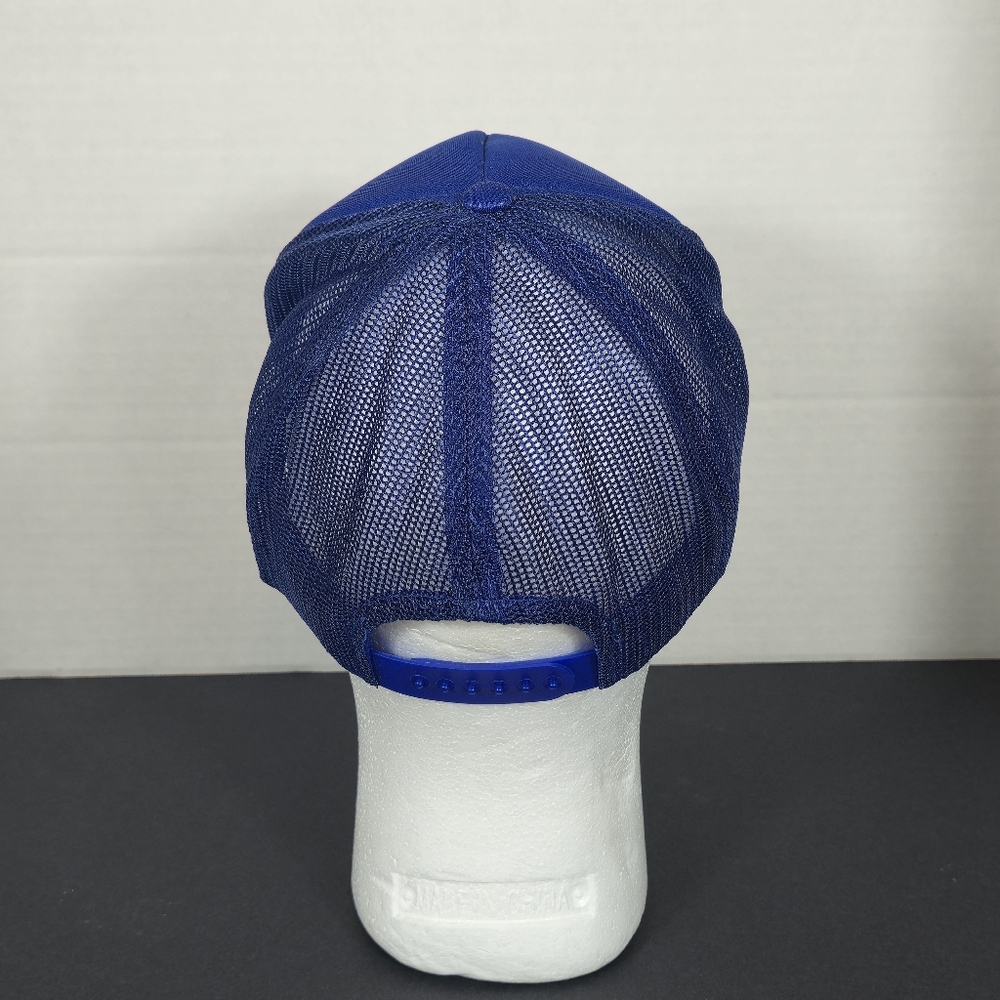 Vintage Procor Blue Trucker Snapback Hat Cap - Picture 4 of 6